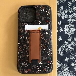 Wallis Multicolor Floral Phone Case with Tan Strap